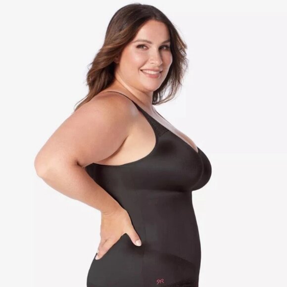 New Ruby Ribbon Pin-Up Lace Cami Black - Picture 2 of 7